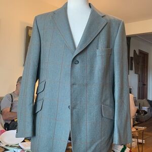 HUNTERS OF BRORA SCOTLAND COUNTRY EQUESTRIAN HUNTSMAN GENTLEMANS WALKING  BLAZER